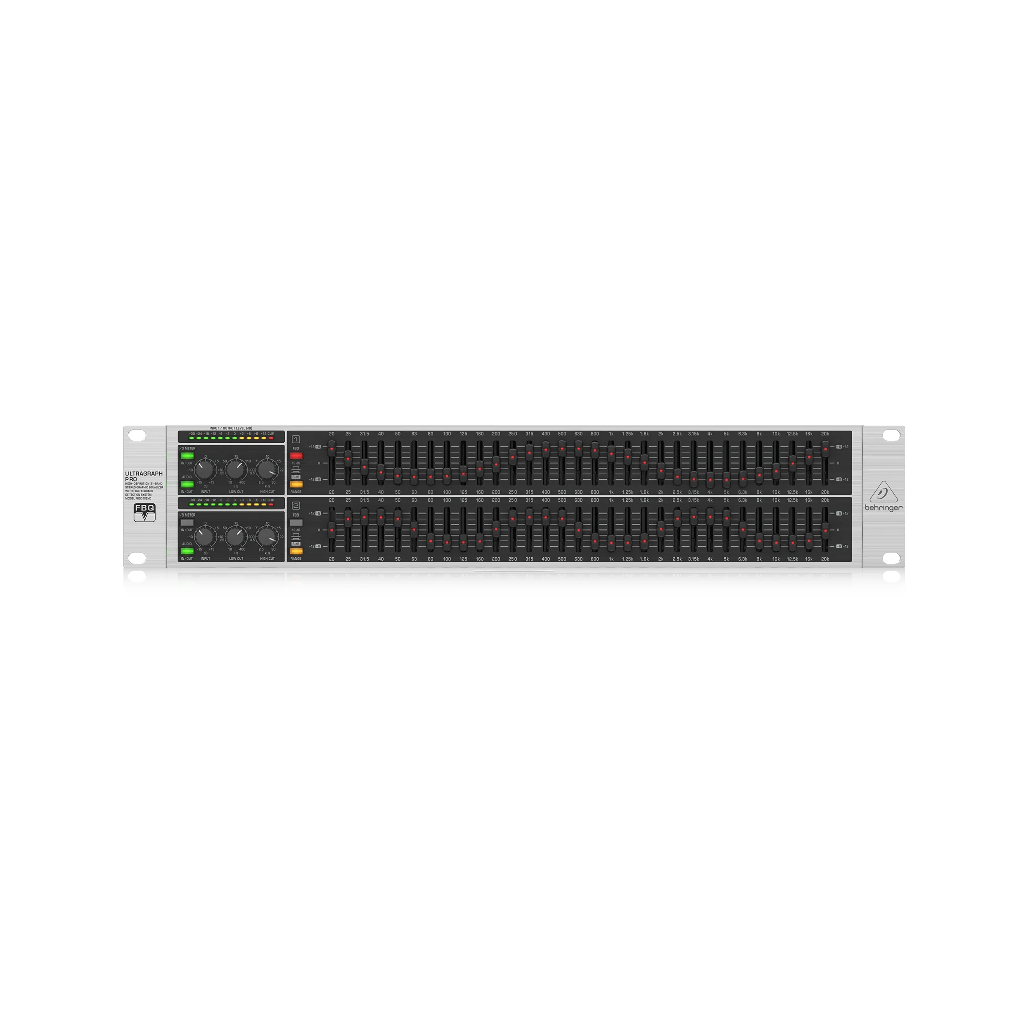 Behringer FBQ3102HD 31 Band Stereo Graphic EQ Behringer FBQ3102HD 31 Band Stereo Graphic EQ - Gambar 1