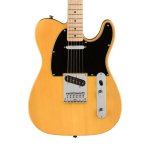Squier Affinity Series Telecaster Electric Guitar Maple FB Butterscotch Blonde