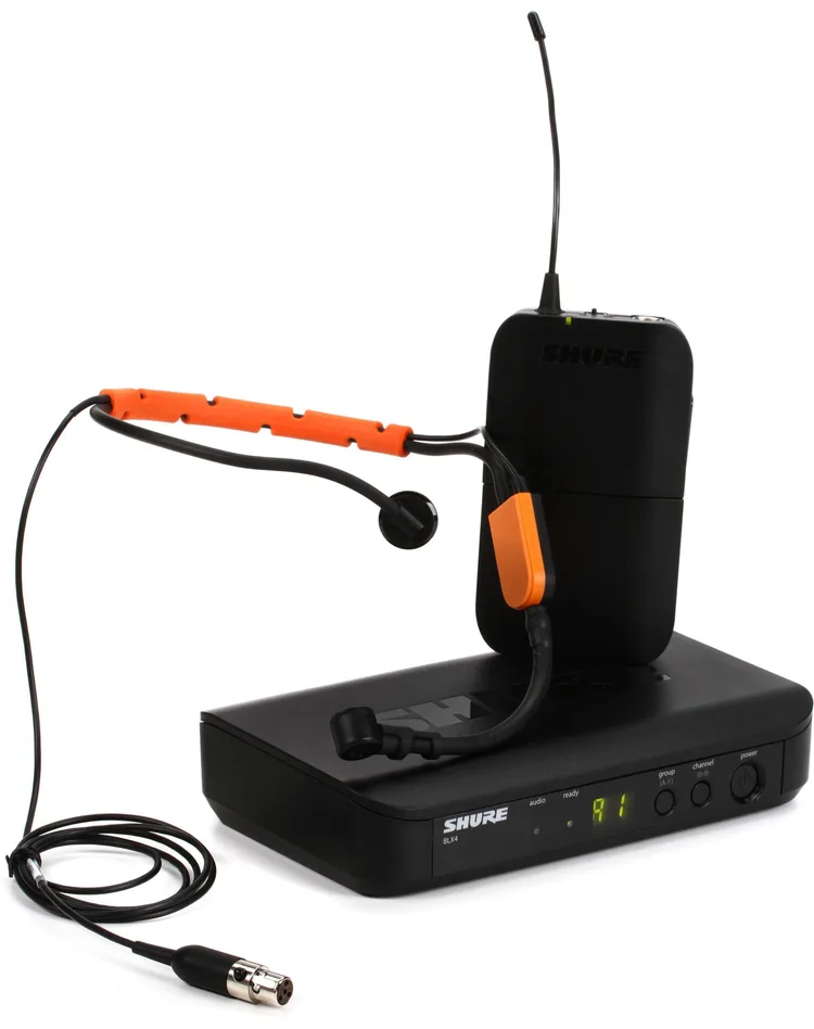 9f8f48bddaGXavrB1eIO4LkvniPVaqYps3zvo9tf Shure BLX14/SM31 Wireless Headset System - Gambar 1