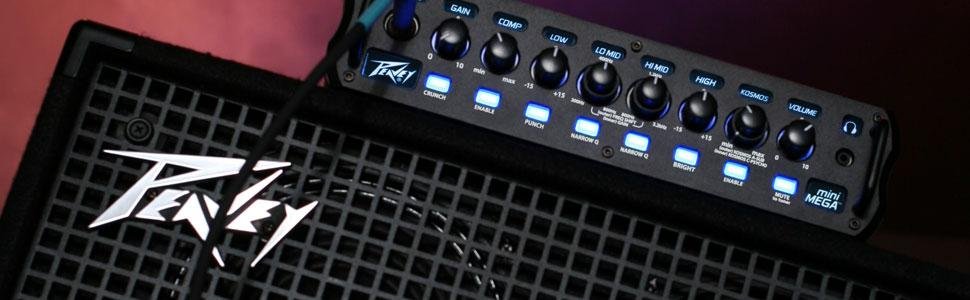 Amazon.com: Peavey MiniMEGA 1000-Watt Mini Bass Amp Head : Musical  Instruments