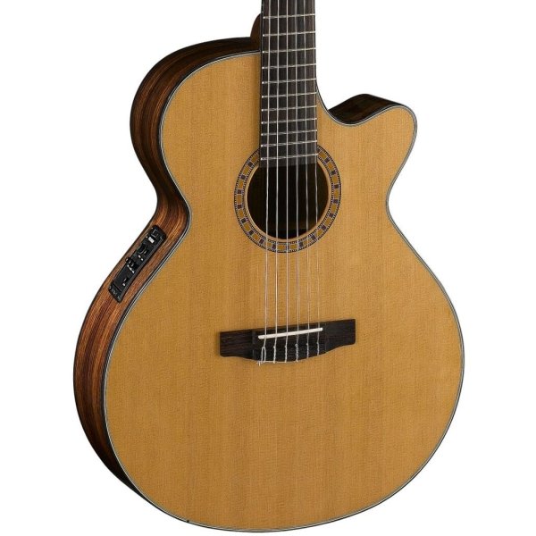 Cort CEC 7 NAT Classic Acoustic Electric Guitar