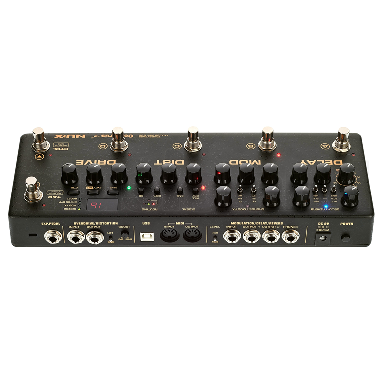 Nux Cerberus Effects Pedal1212 Nux Cerberus Effects Pedal - Gambar 1