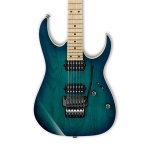 Ibanez RGAHM NGB Prestige RG Series Electric Guitar Nebula Green Burst