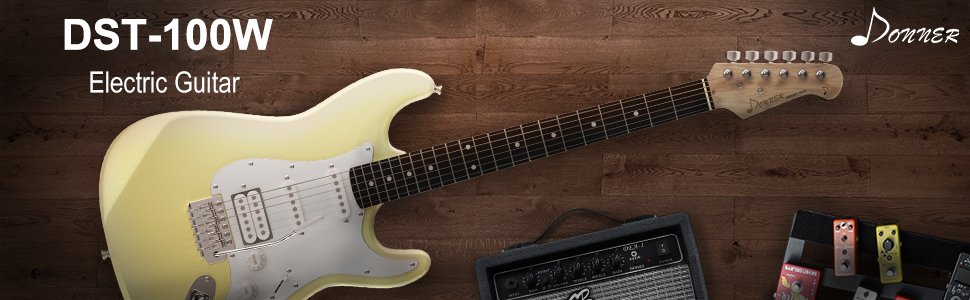 Donner DST-100 39 Inch Electric Guitar Beginner Kits Solid Body Electric  Guitar Kit Package HSS Pickup with All Accessories Amplifier, Bag, Tuner,  Capo, Strap, Cable, Picks : Amazon.ca: Musical Instruments, Stage &