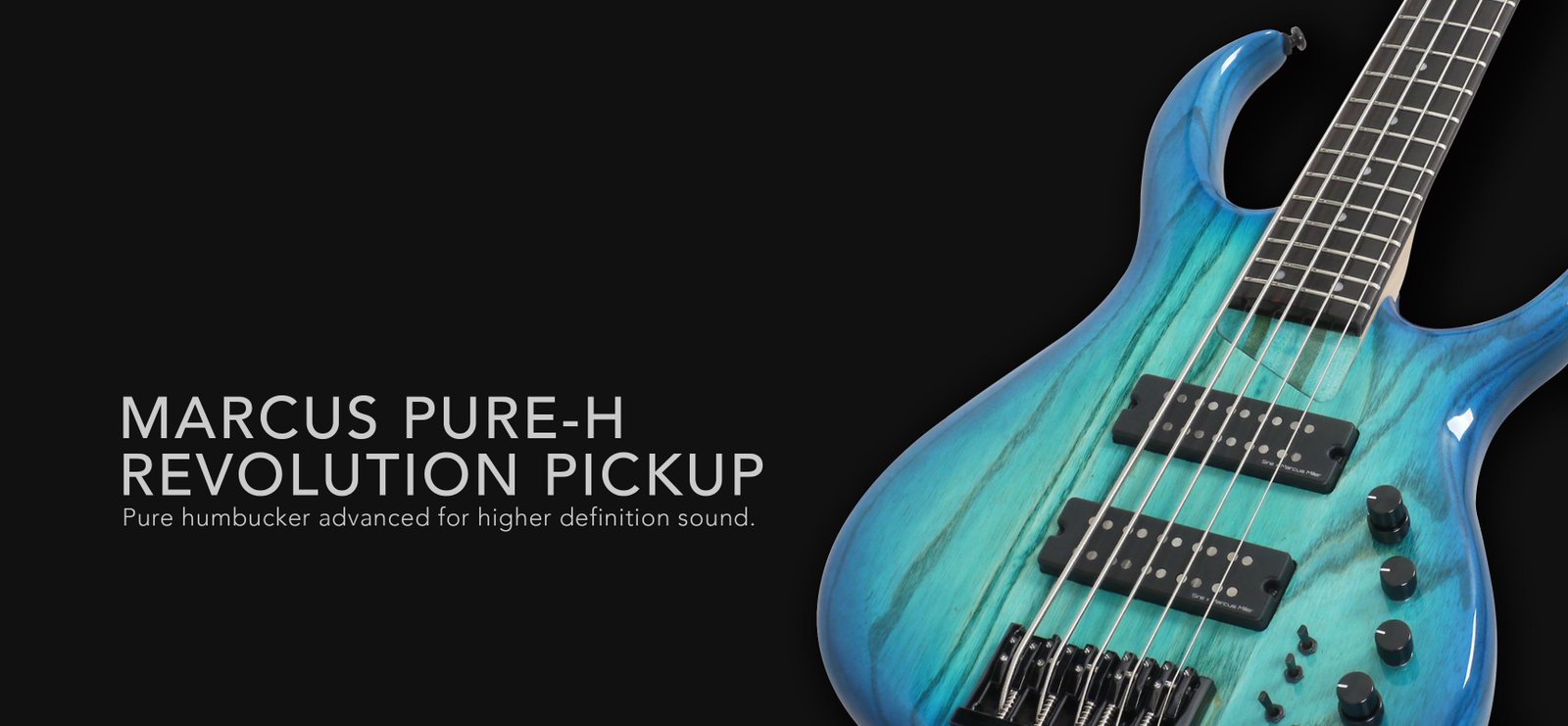Marcus miller M5 Swamp Ash 5ST - transparent blue Solid body electric bass  blue