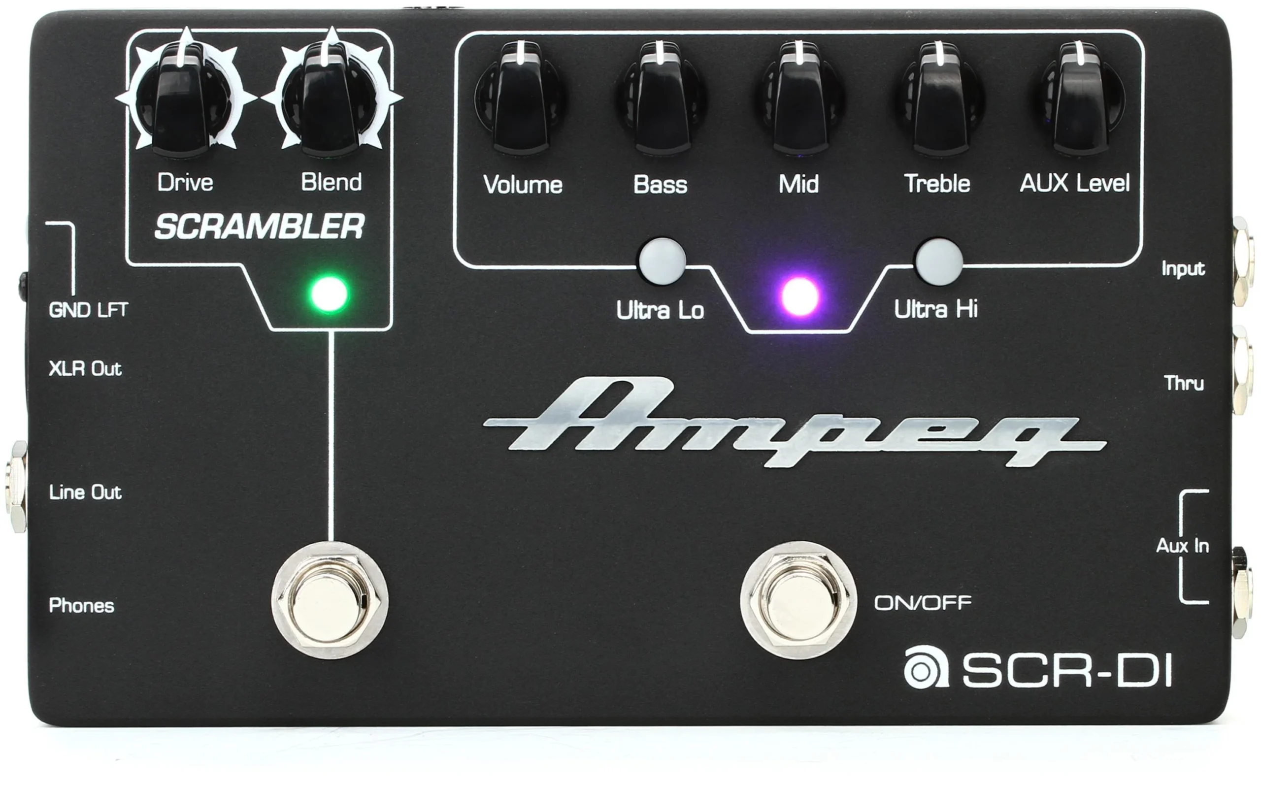 Ampeg SCR-DI Bass DI Preamp with Scrambler Overdrive Ampeg SCR-DI Bass DI Preamp with Scrambler Overdrive - Gambar 1