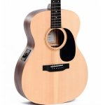 Sigma 000ME Nat, Satin Acoustic Electric Guitar with Bag