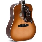 Sigma DM SG5 Heritage Vintage Sunburst Acoustic Electric Guitars with Bag