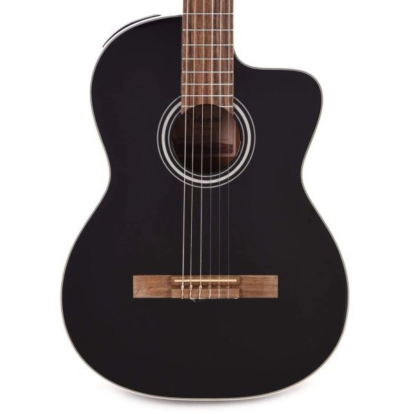 Takamine GCCE BLK Spruce Top Mahogany Neck Acoustic Electric Guitar