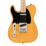 Squier Affinity Telecaster Left Handed Electric Guitar, Maple FB, Butterscotch Blonde 2