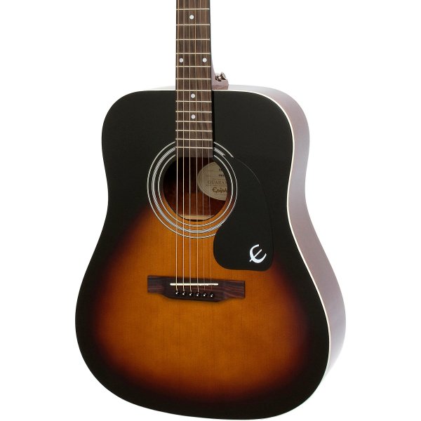 Epiphone Songmaker DR Square Shoulder Dreadnought Acoustic Guitar Vintage Sunburst