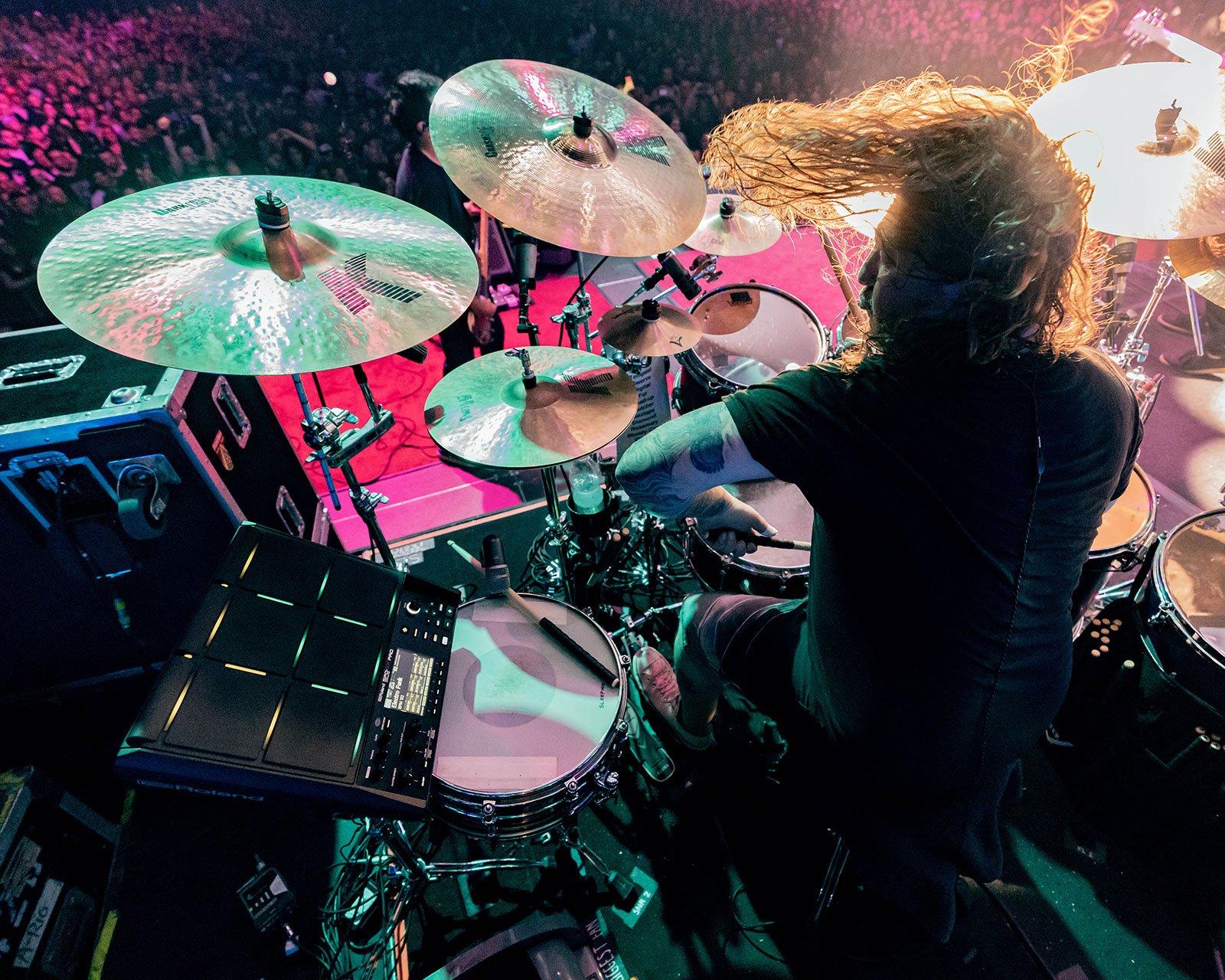 Abe Cunningham / Deftones Live with the SPD-SX Pro