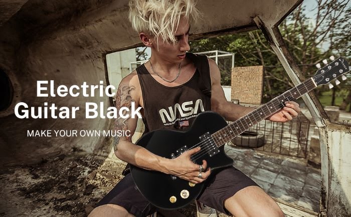 Guitarra Donner DLP-124B Black Les Paul | Guitar Garage