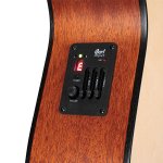 Cort AF ME Mahogany Concert Electric Acoustic Guitar