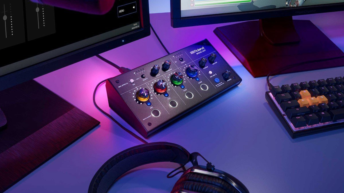 Announcing the BRIDGE CAST, the first gaming audio mixer from the venerable musical instrument maker Roland! - Saiga NAK
