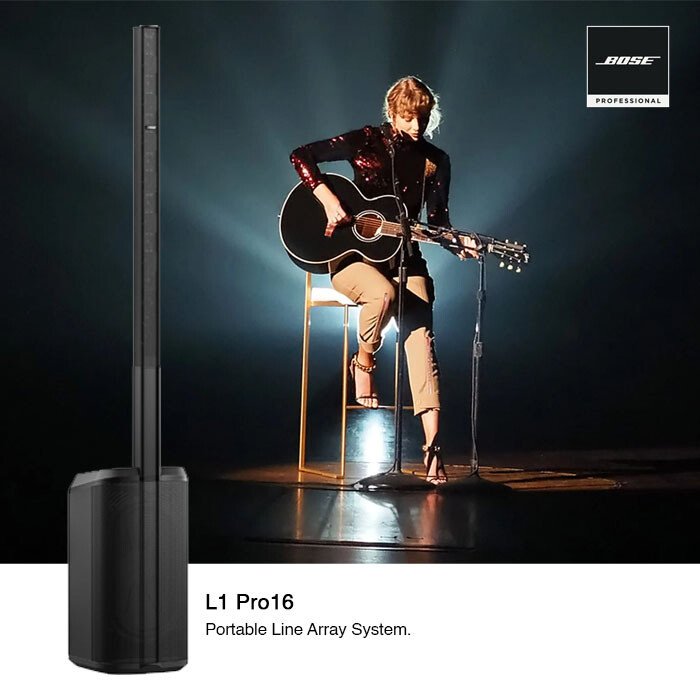 Bose L1 Pro16 - Speaker Portable Line Array Sistem | Untuk Band & DJ Performance, Speech (Pidato), Video Conference