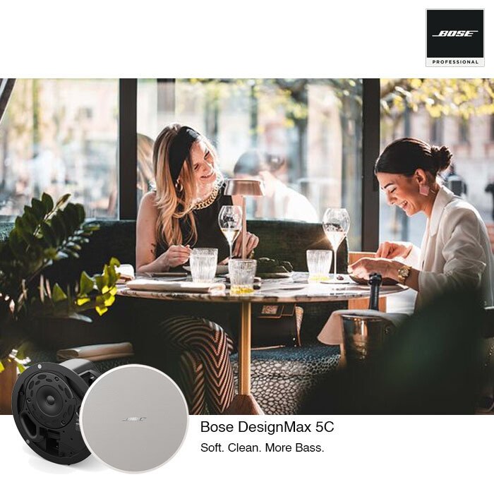 Bose DesignMax 5C - In-Ceiling Speaker | Untuk Background Music, Cafe &  Restoran, Speech, Tempat Ibadah, Toko Retail