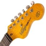 Vintage VMRSSB ICON Electric Guitar Distressed Sunburst