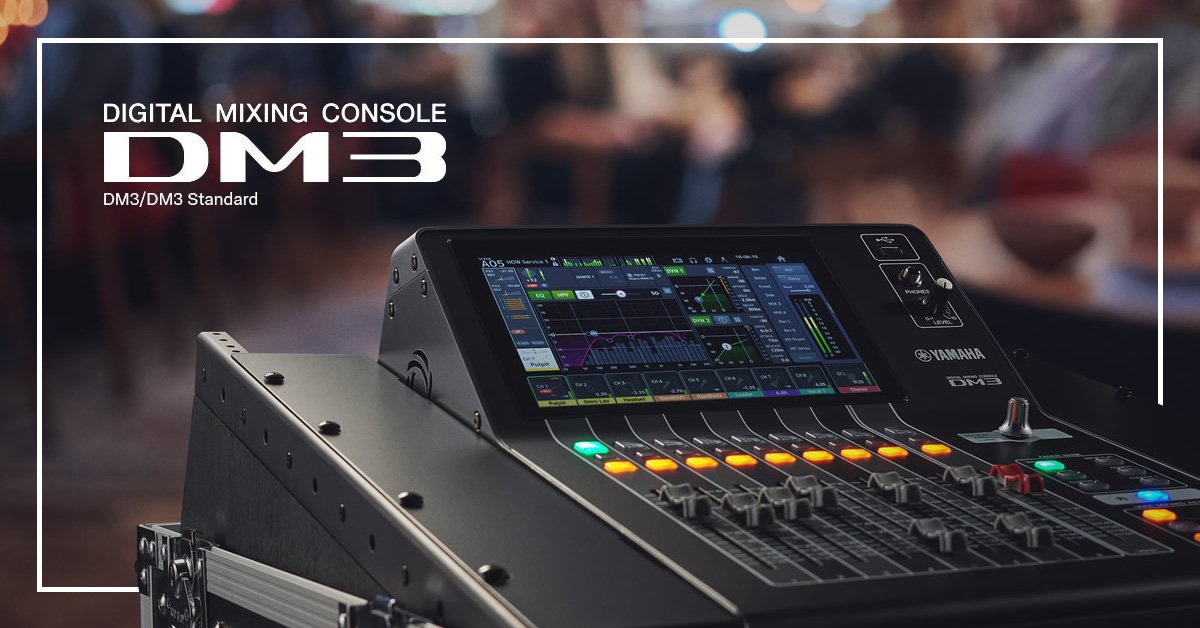 Discover the Yamaha DM3 - Digital Mixing Console