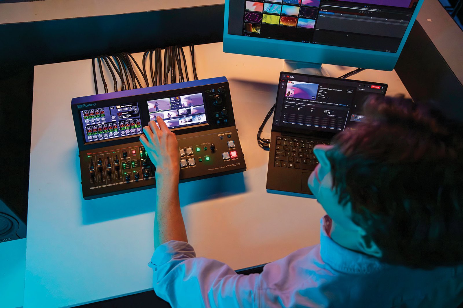 Roland Presenting New VR-400UHD 4K Streaming AV Mixer At, 49% OFF