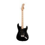 Squier Sonic Stratocaster HSS Electric Guitar Maple FB  Black