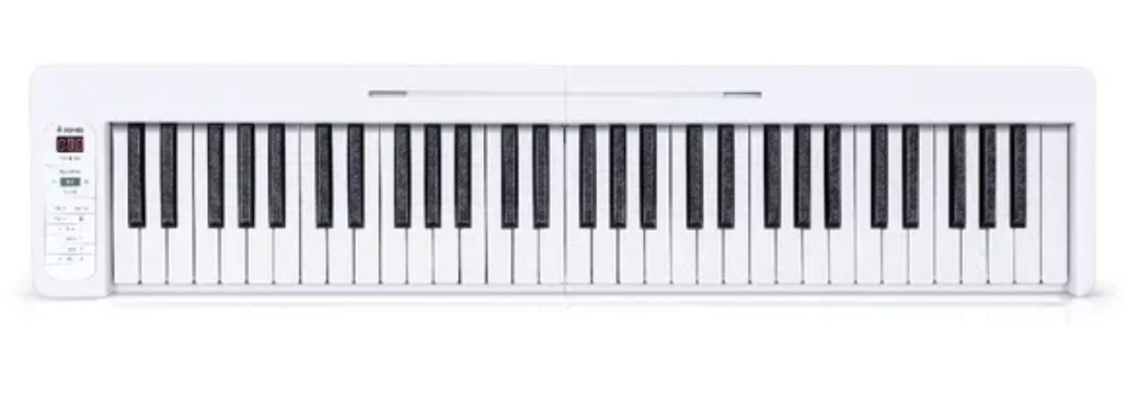Donner DP 06 Folding Bluetooth Piano 61 Keys Sensitive Travel Piano for Beginner Donner DP 06 Folding Bluetooth Piano 61 Keys Sensitive Travel Piano for Beginner - Gambar 1