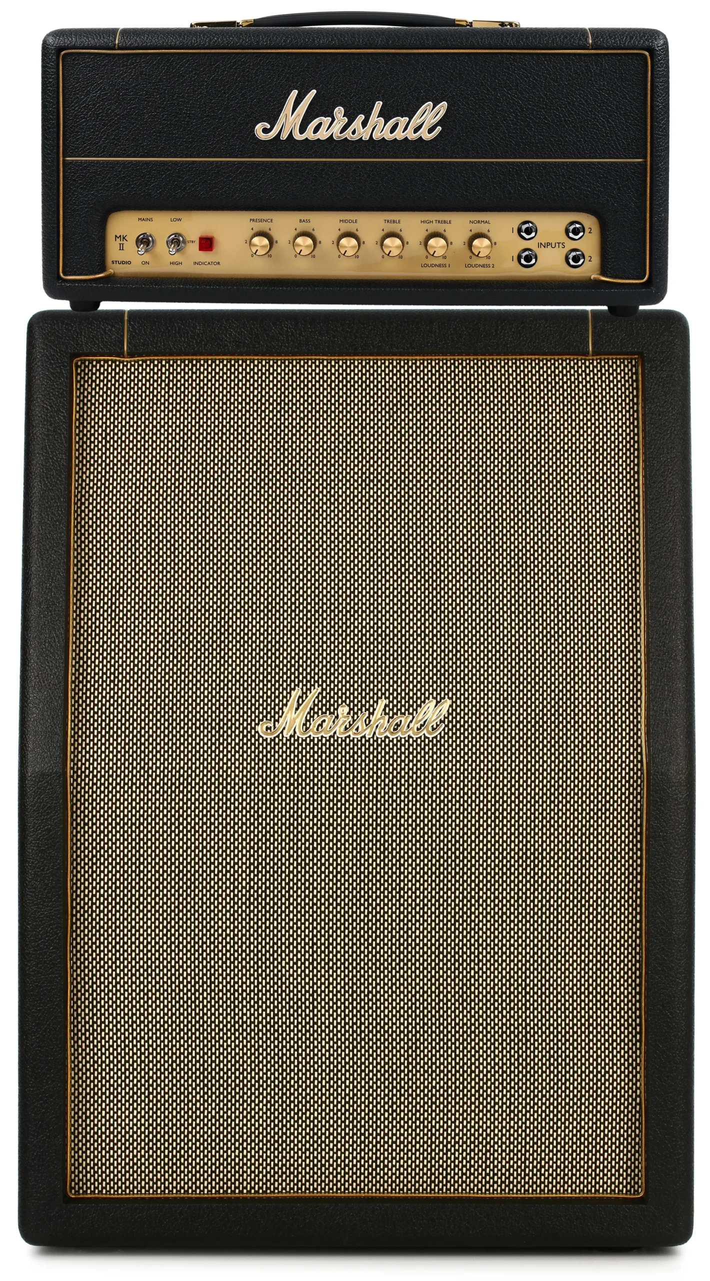 999999999999 Marshall 1959SLP Studio Vintage SV20H Head with SV212 Cabinet Amp - Gambar 1
