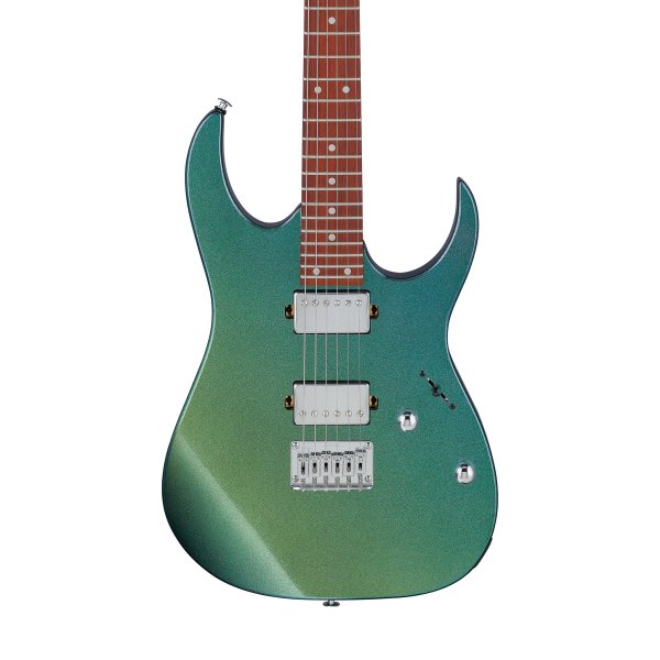 Ibanez GRG121SP GYC Electric Guitars Green Yellow Chameleon 3