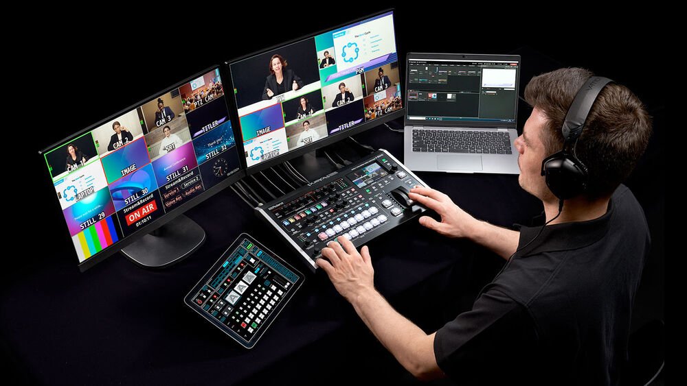 Roland V-80HD Direct Streaming Video Switcher V-80HD B&H Photo