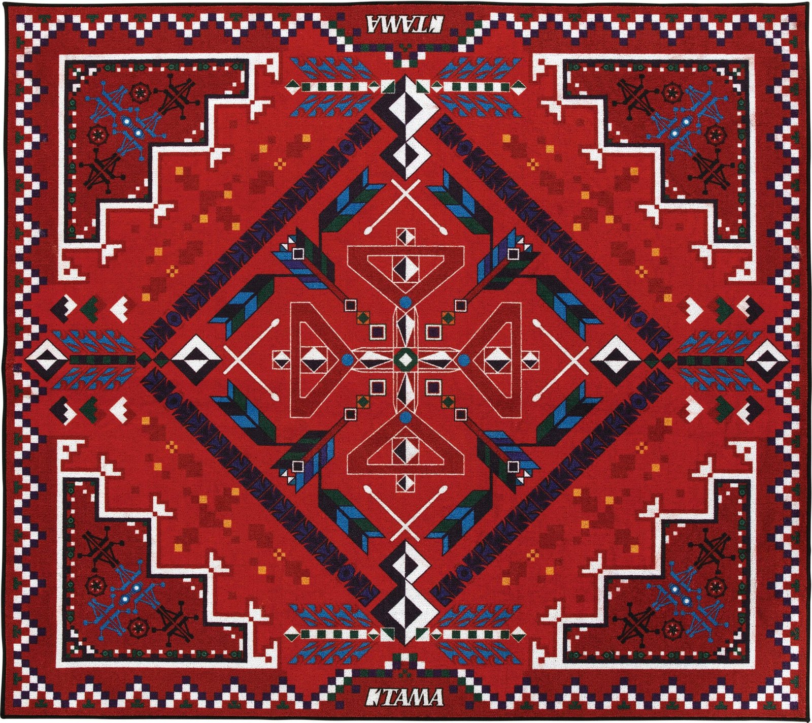 Karpet Drum Tama TDR SW Drum Rug, Southwestern Design Karpet Drum Tama TDR SW Drum Rug, Southwestern Design - Gambar 1