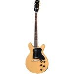 Epiphone 1960 Les Paul Special Double Cut Reissue Electric Guitar with Case  TV Yellow 1