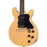 Epiphone 1960 Les Paul Special Double Cut Reissue Electric Guitar with Case  TV Yellow