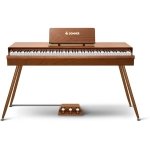 Donner DDP 80 PRO Digital Piano with 88 Hammer Keys Retro Aesthetic
