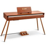 Donner DDP 80 PRO Digital Piano with 88 Hammer Keys Retro Aesthetic - Gambar 2