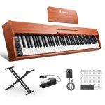 Donner DEP 1S Portable Piano Keyboard 88 Keys with X-style Stand and Sustain Pedal - Gambar 2