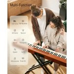 Donner DEP 1S Portable Piano Keyboard 88 Keys with X-style Stand and Sustain Pedal - Gambar 4