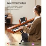Donner DEP 1S Portable Piano Keyboard 88 Keys with X-style Stand and Sustain Pedal - Gambar 5