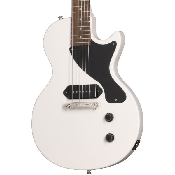 Epiphone Billie Joe Armstrong Les Paul Junior Electric Guitar Single Coil Pickup, Classic White