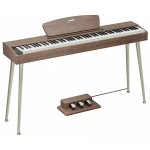 Donner DHP-100 Pro 88 Key Touch Sensitive Digital Piano, Walnut