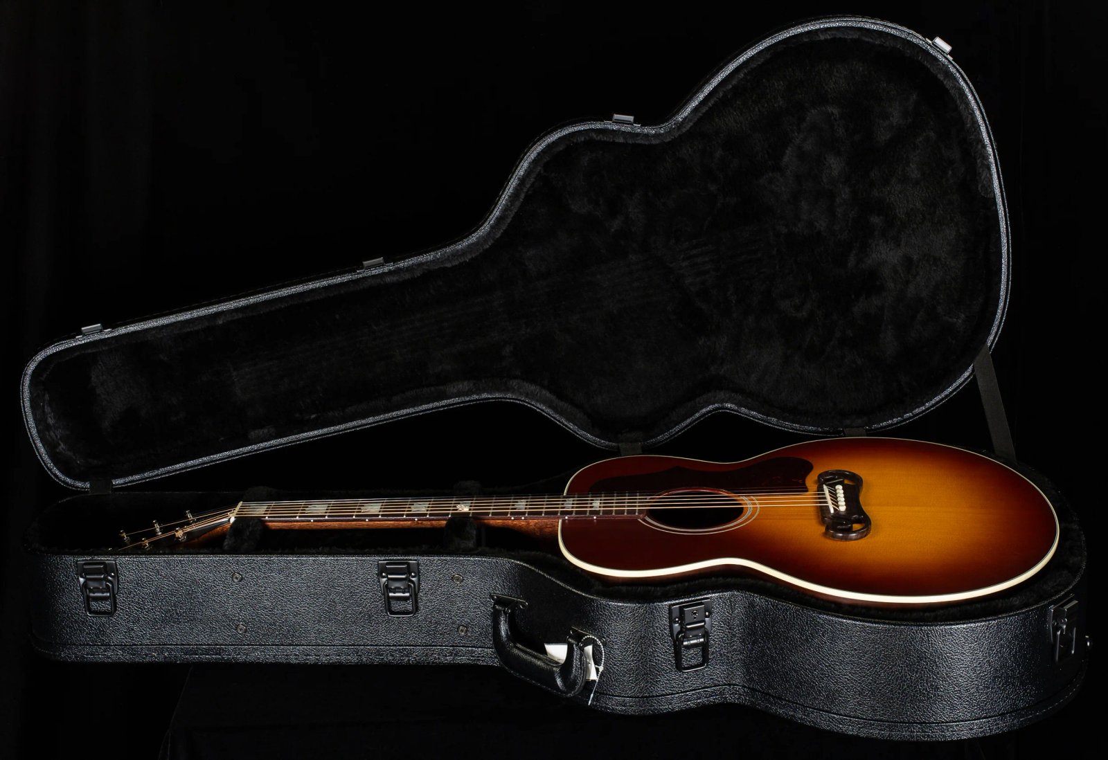 Gibson SJ-200 Studio Rosewood Satin Rosewood Burst (020) - Willcutt Guitars