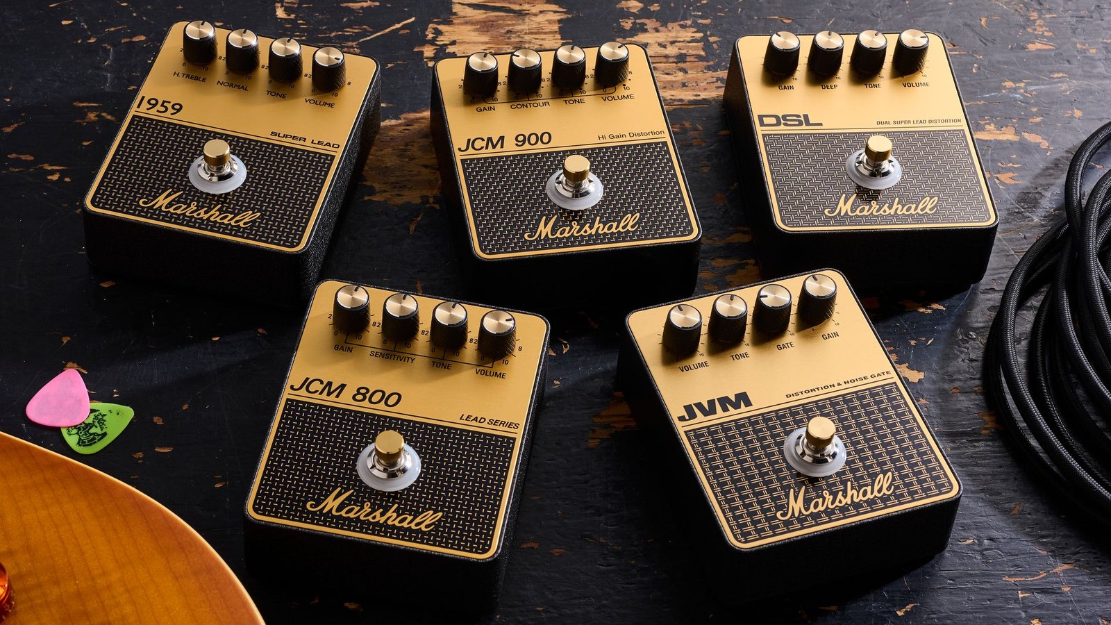 Marshall 1959, JCM800, JCM900, DSL, and JVM overdrive pedal review | Guitar  World