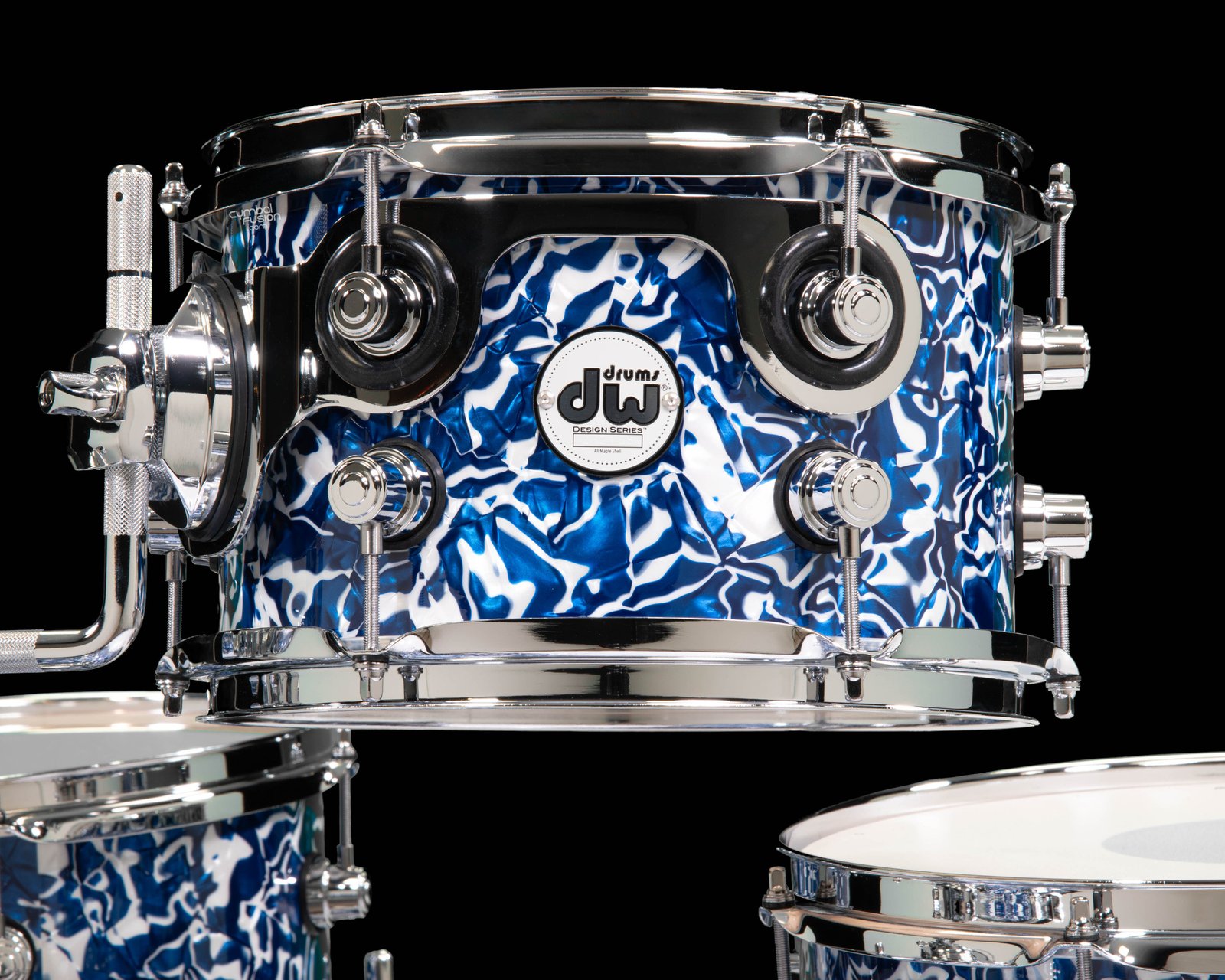 DW Design Series Mini Pro - Blue Lightning - CymbalFusion.com