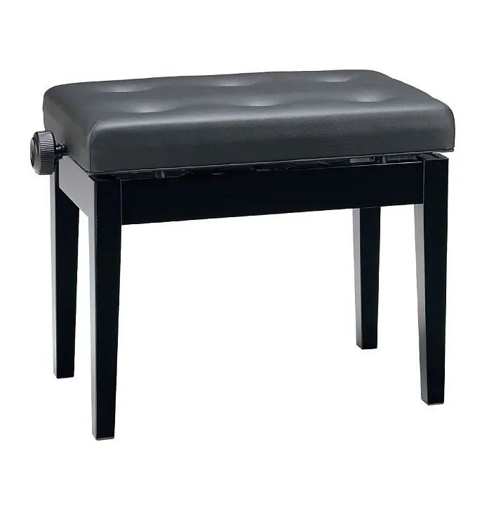 Roland BNC 21PE Wooden Piano Bench, Polished Ebony