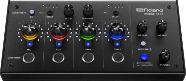 Roland Bridgecast Dualbus Gaming Audio Mixer