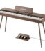 Donner DHP-200 Pro Digital Stage Piano, Walnut
