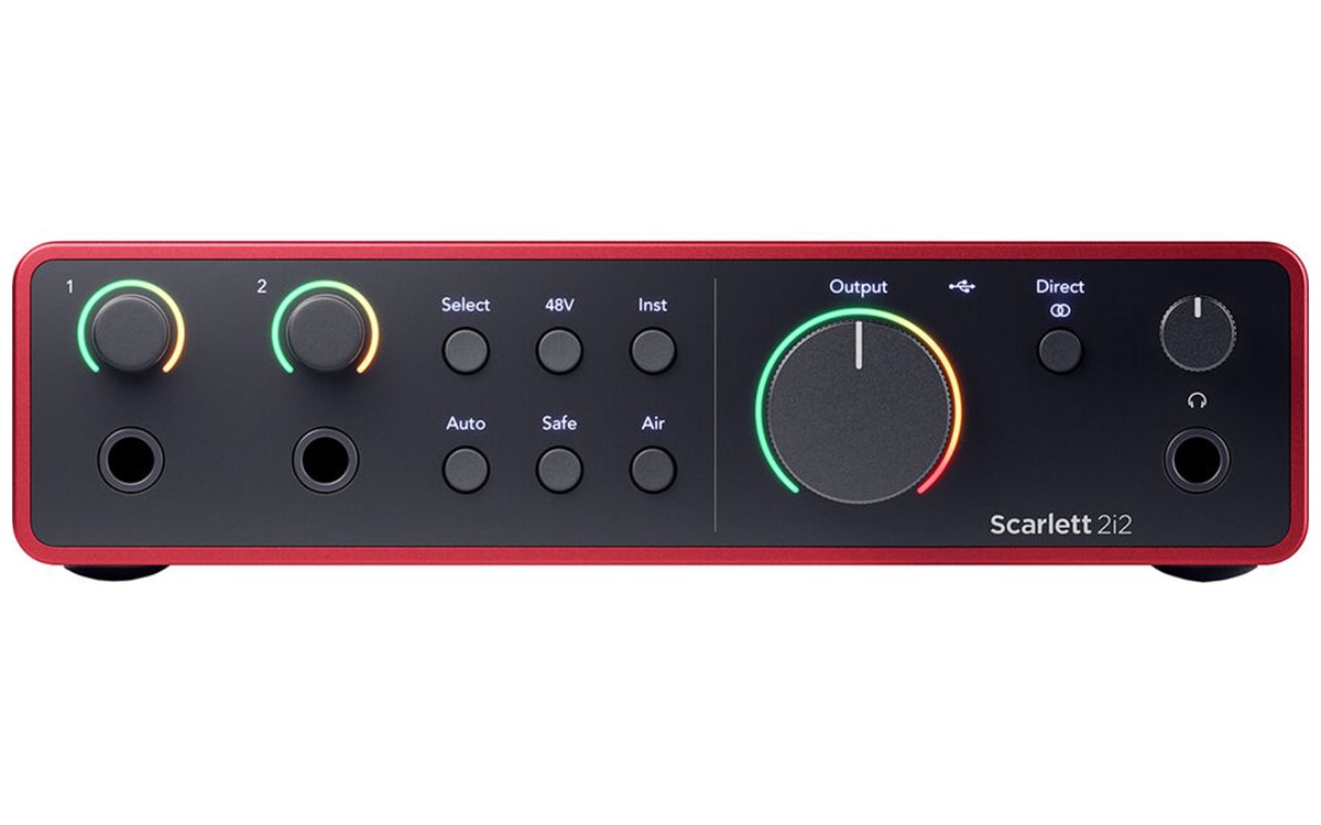 Focusrite Scarlett 2i2 4th Gen USB Audio Interface - ProAudioKenya