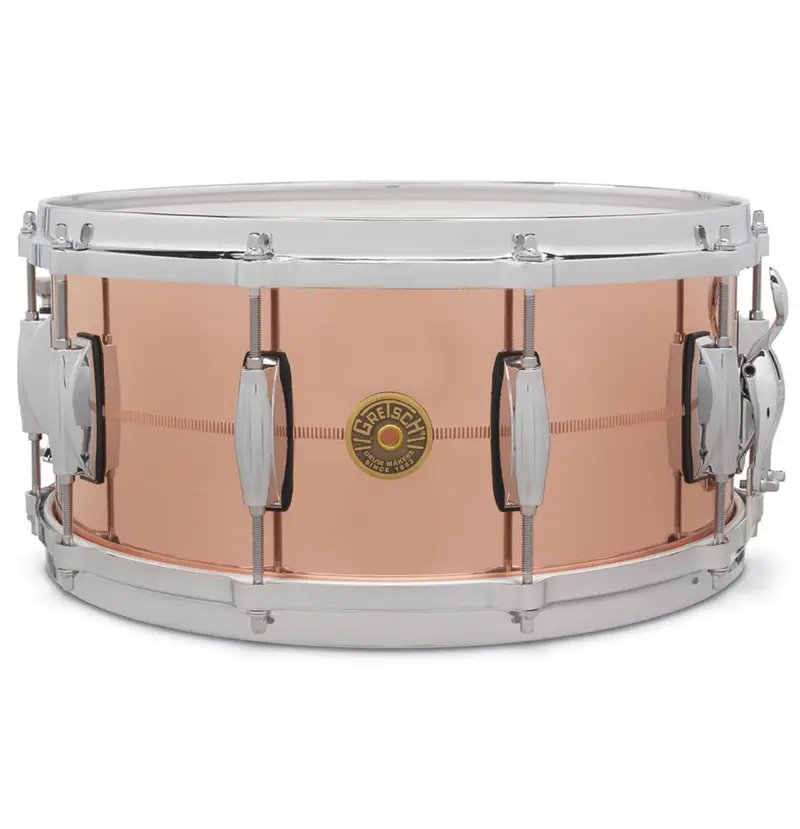 Gretsch G4164C2 USA 2mm 6.5" x 14" Copper Snare Drum
