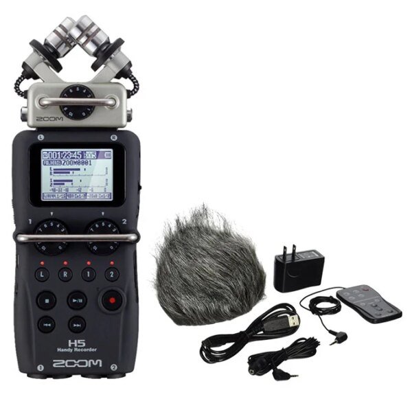 Zoom H5 Portable Handy Recorder with APH5 Accessory Pack