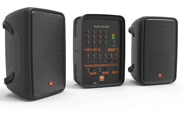 JBL EON208P Portable 300 Watt powered PA System