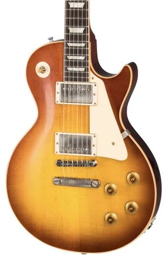 Gibson Custom 1959 Les Paul Standard Reissue VOS Electric Guitar, Iced Tea Burst